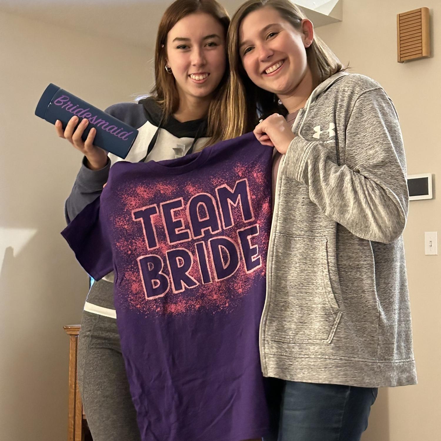 Shannon’s a bridesmaid!
