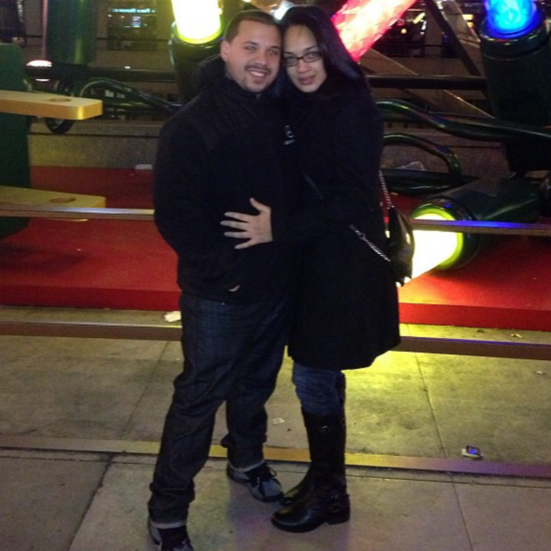 First holidays together.