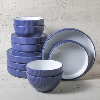 Christian Siriano Larosso 12-Piece Dinnerware Set, Service for 4