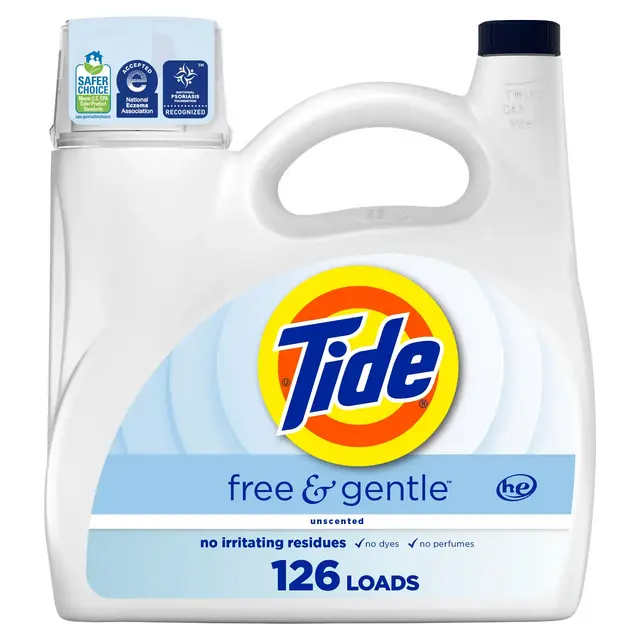 Tide Liquid HE Free Liquid Laundry Detergent - 166 fl oz