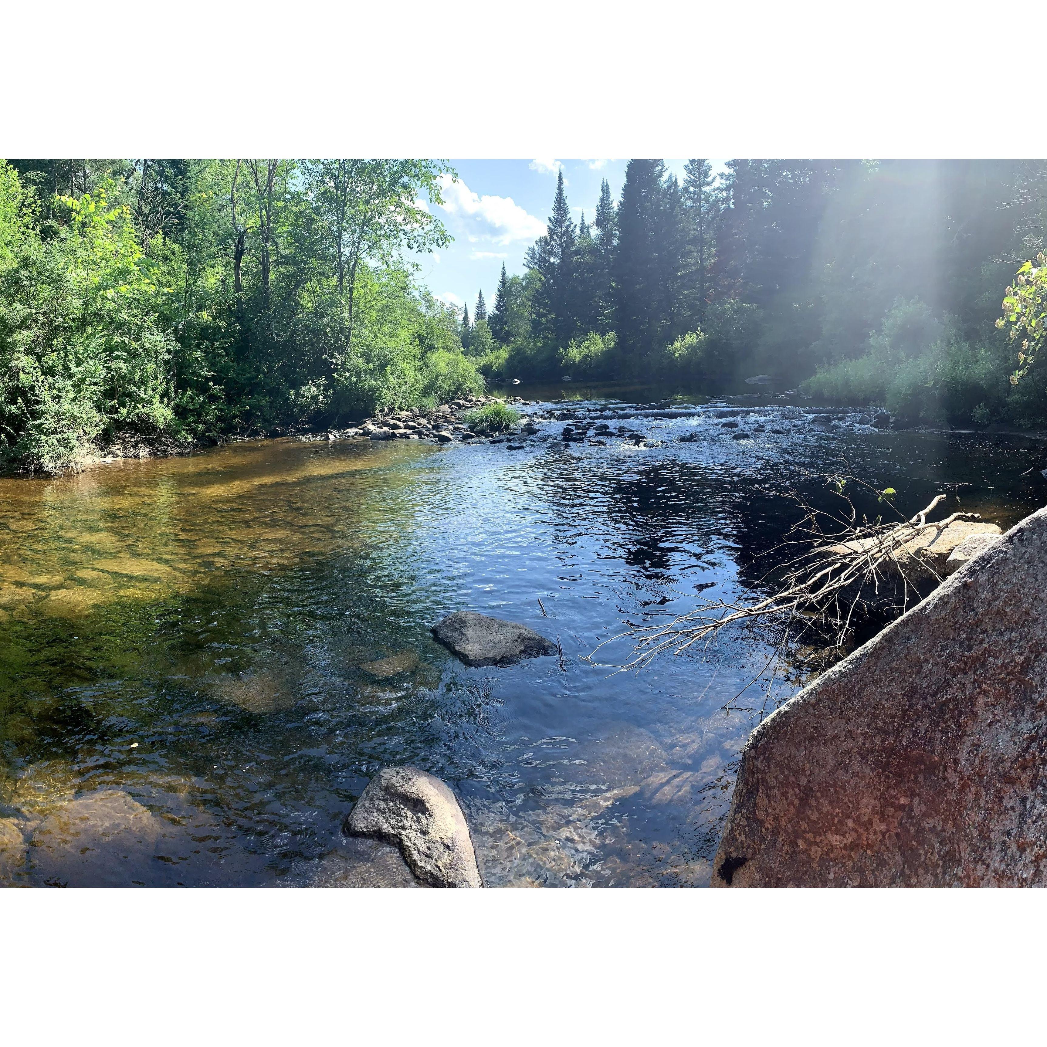 The Ham Branch River NH