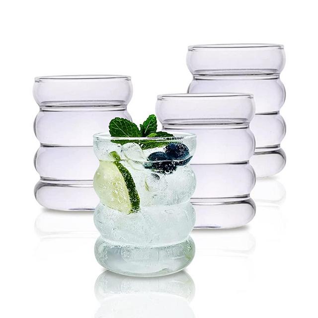 Whiterhino Kitchen Glass Mixing Bowls with Lids ,Clear Nesting Glass Bowls in 3 Size for Meal Prep & Food Storage, Size: 3 Set(Style 2)