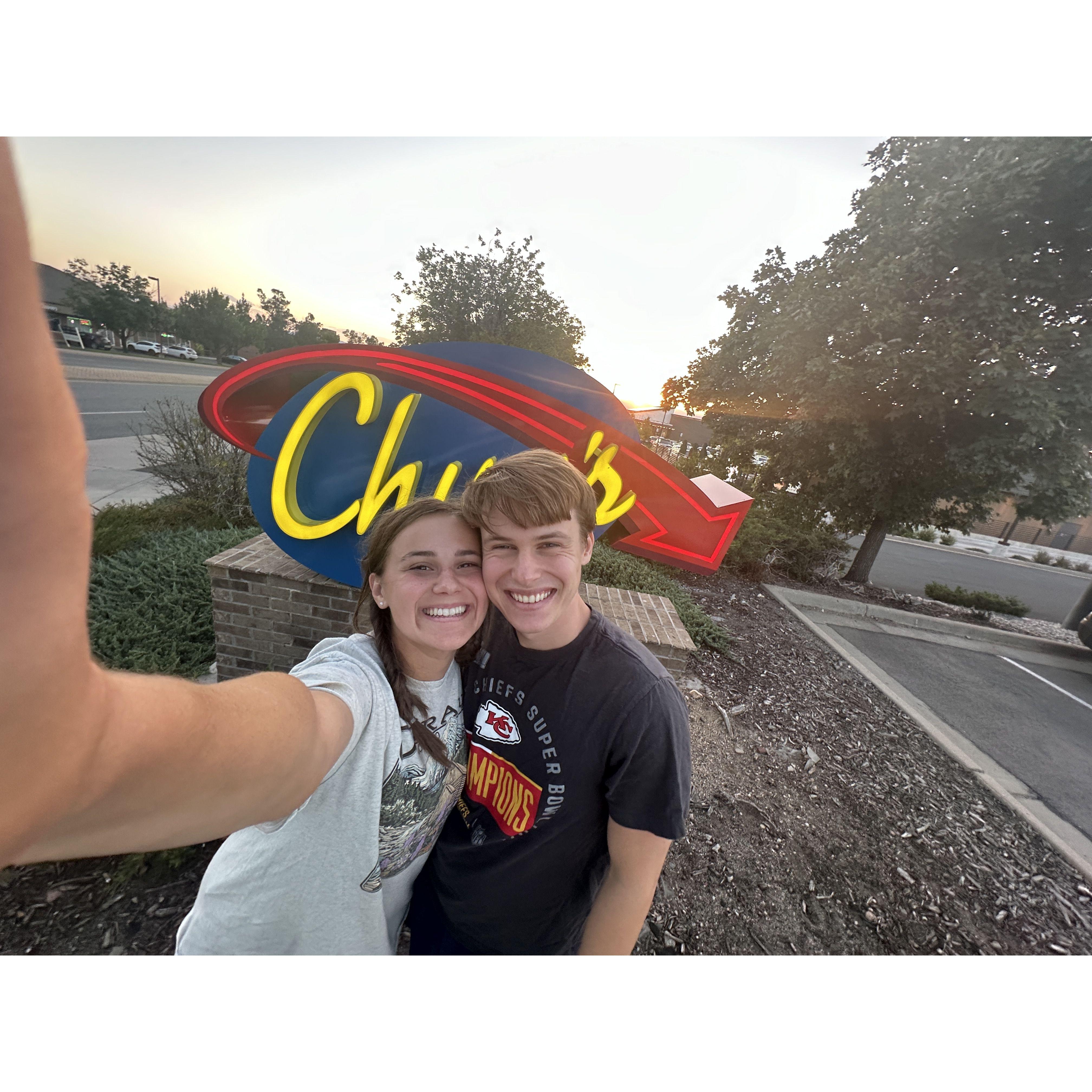 We frequent the neighborhood Chuy's (: