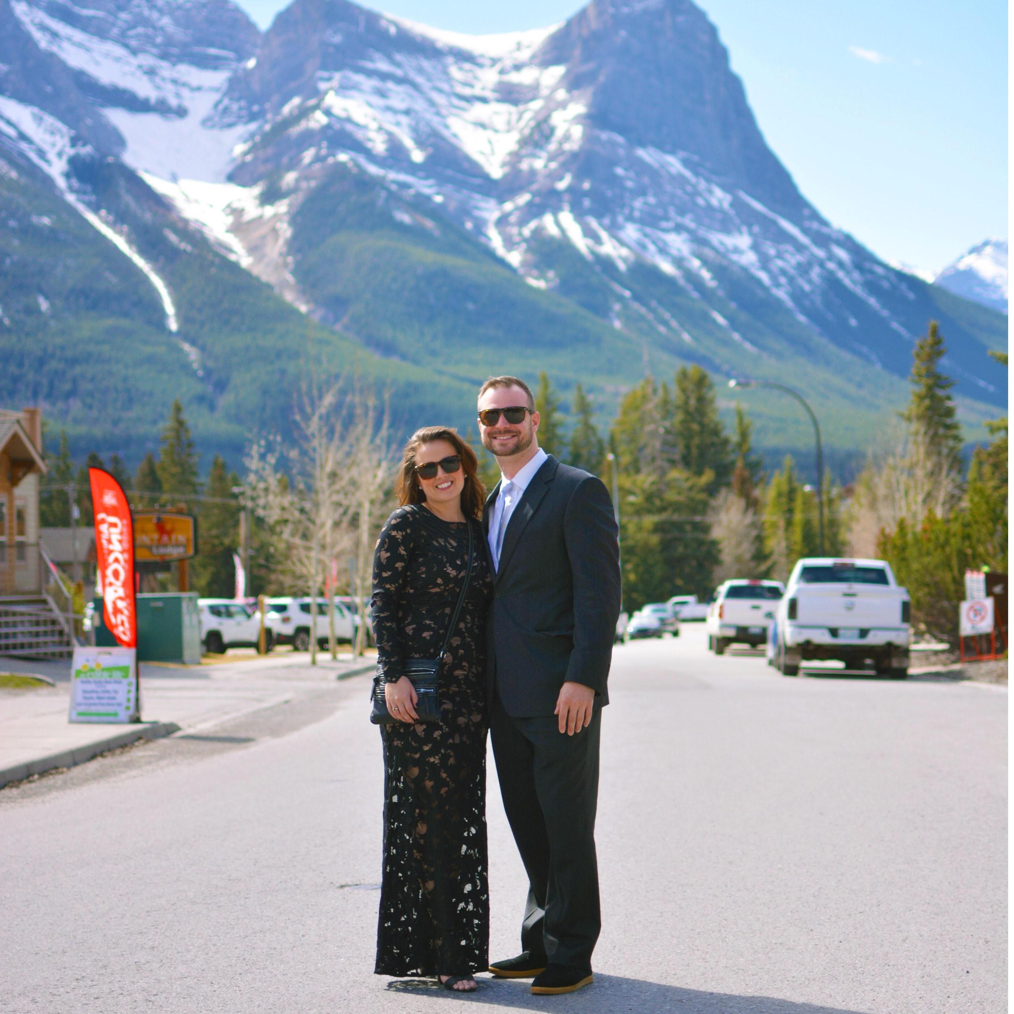 Steven's first time to Canada.