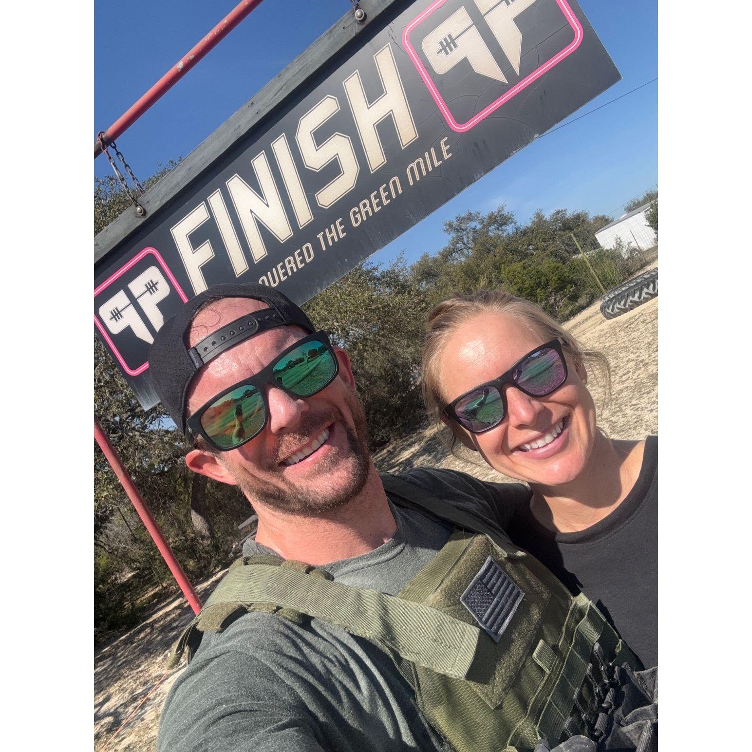 She hates cardio, but will do it for him