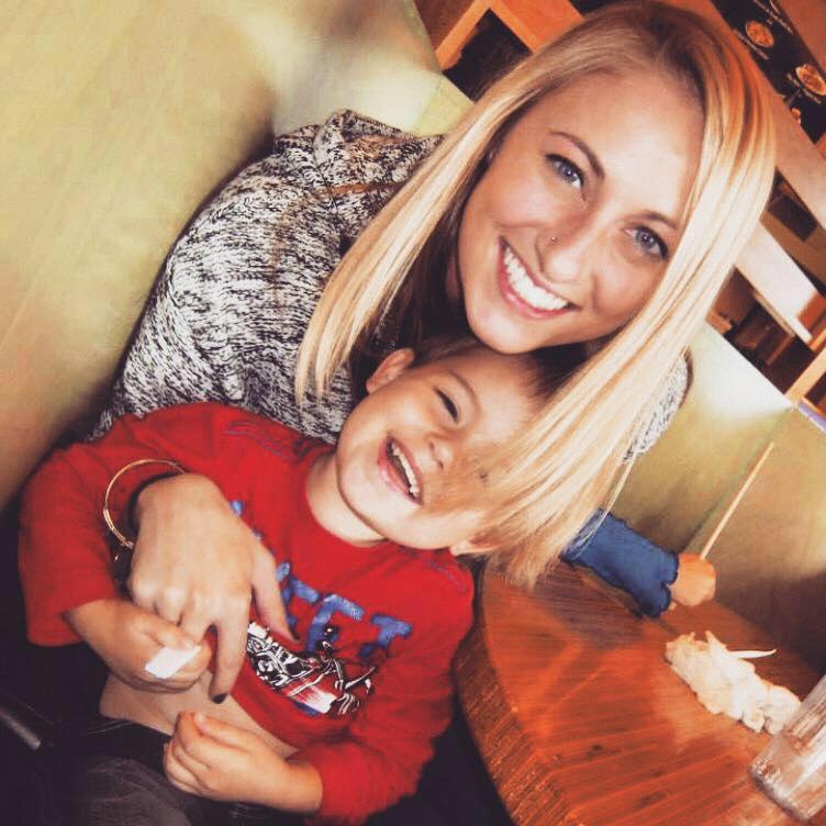 Caroline & her nephew Thomas