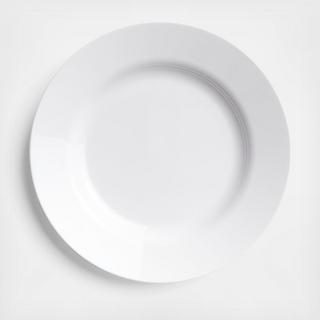 Aspen Rimmed Melamine Dinner Plate, Set of 4