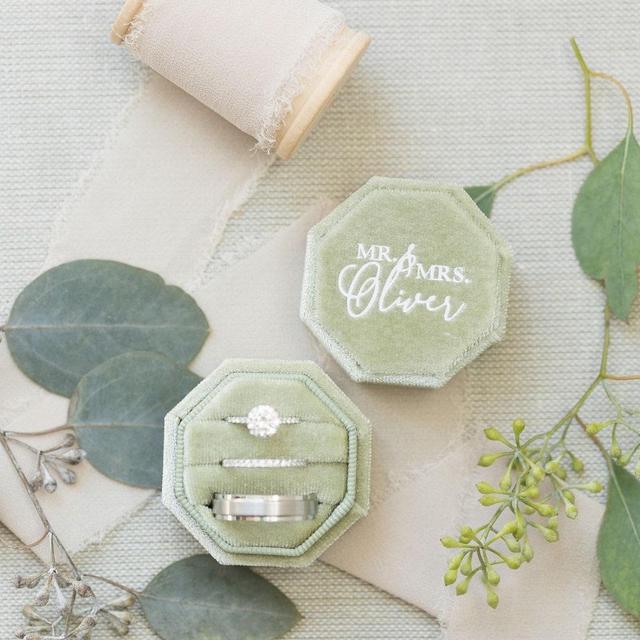 Custom Wedding Ring Box