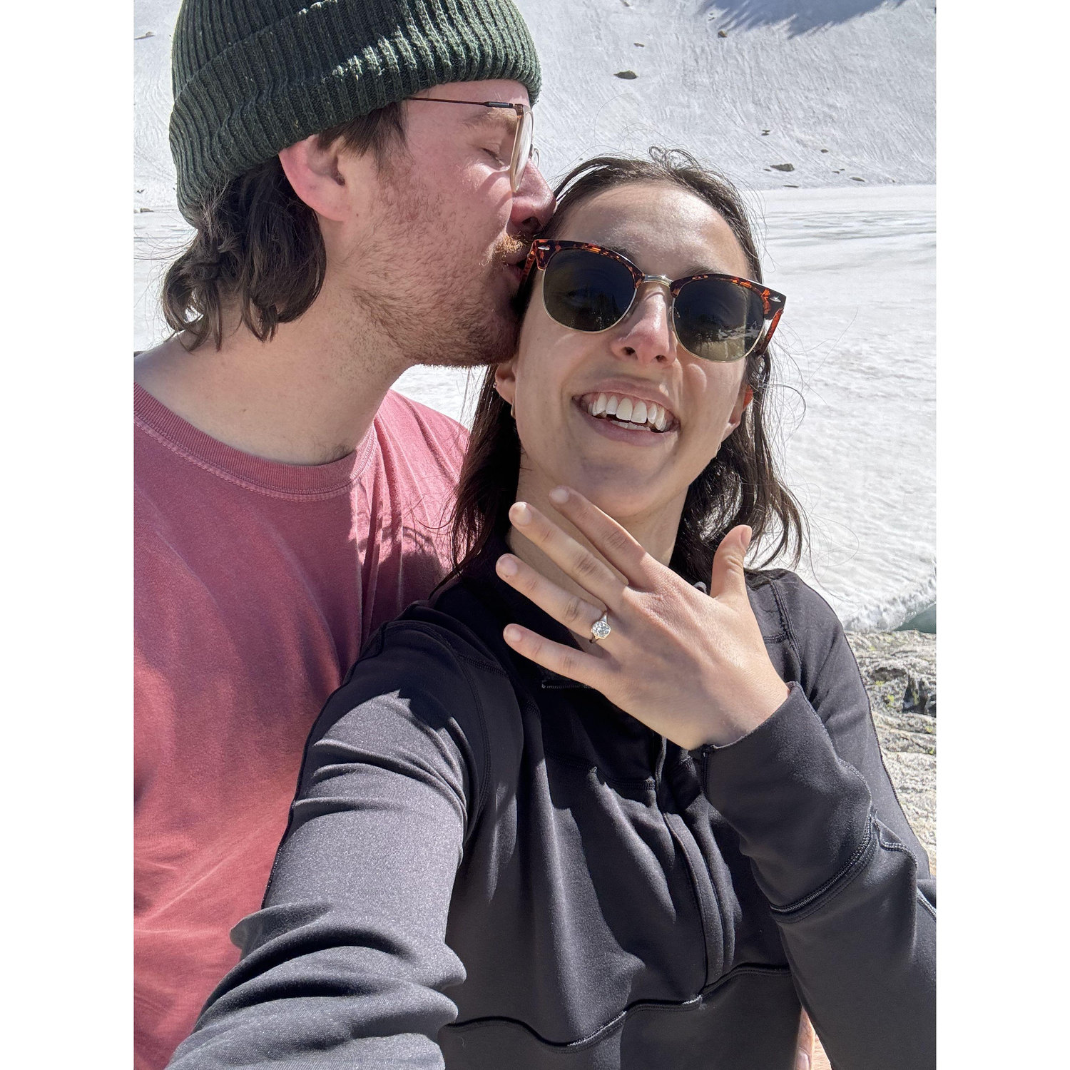 She said yes!