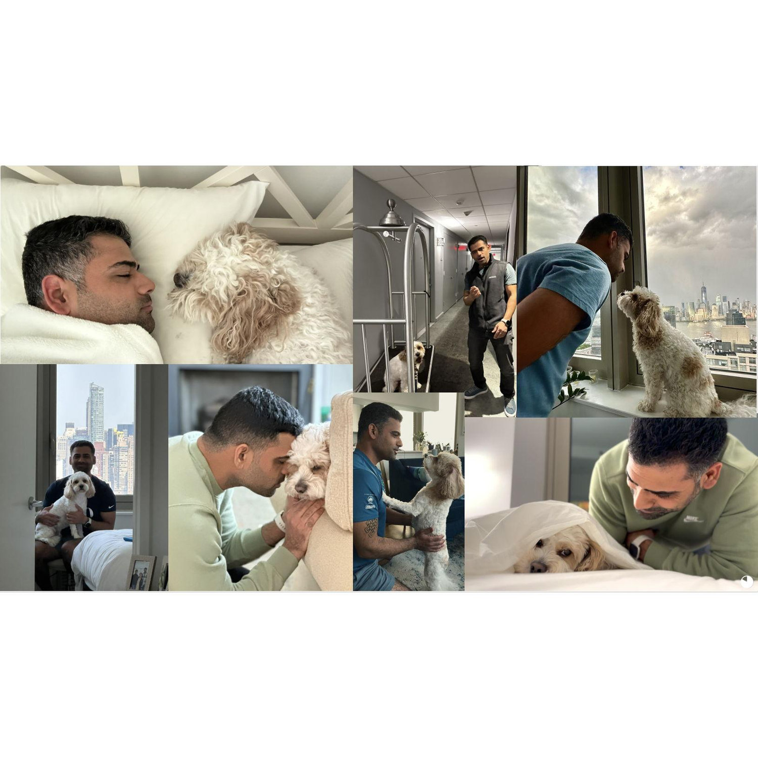 Shubh & Rusty - arguably the cutest love story.