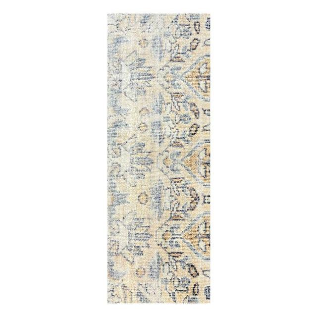 Fabel Washable Mat, Runner 2' 3.5" X 6'3", Multi