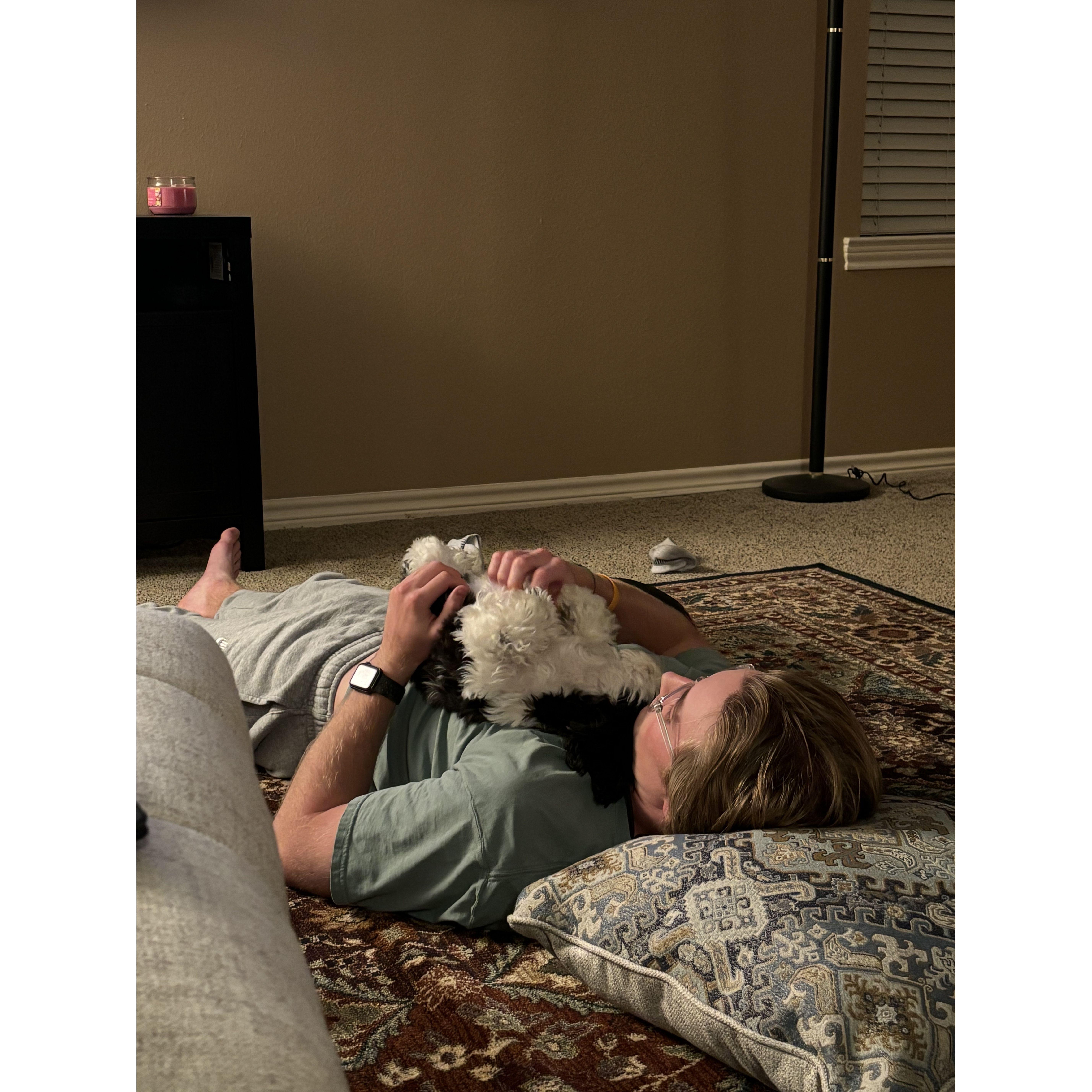 Hobie loves Wynter even when he teases her all the time!