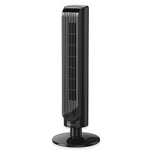 Lasko® 32-Inch 3-Speed Oscillating Tower Fan with Remote Control in Black