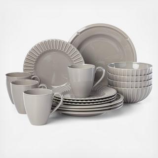 Tribeca 16-Piece Dinnerware Set, Service for 4