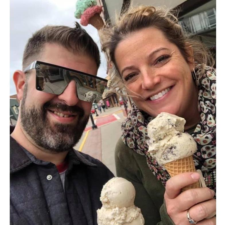 Annual Tradition of ice cream in Eagle River for Jake's Birthday