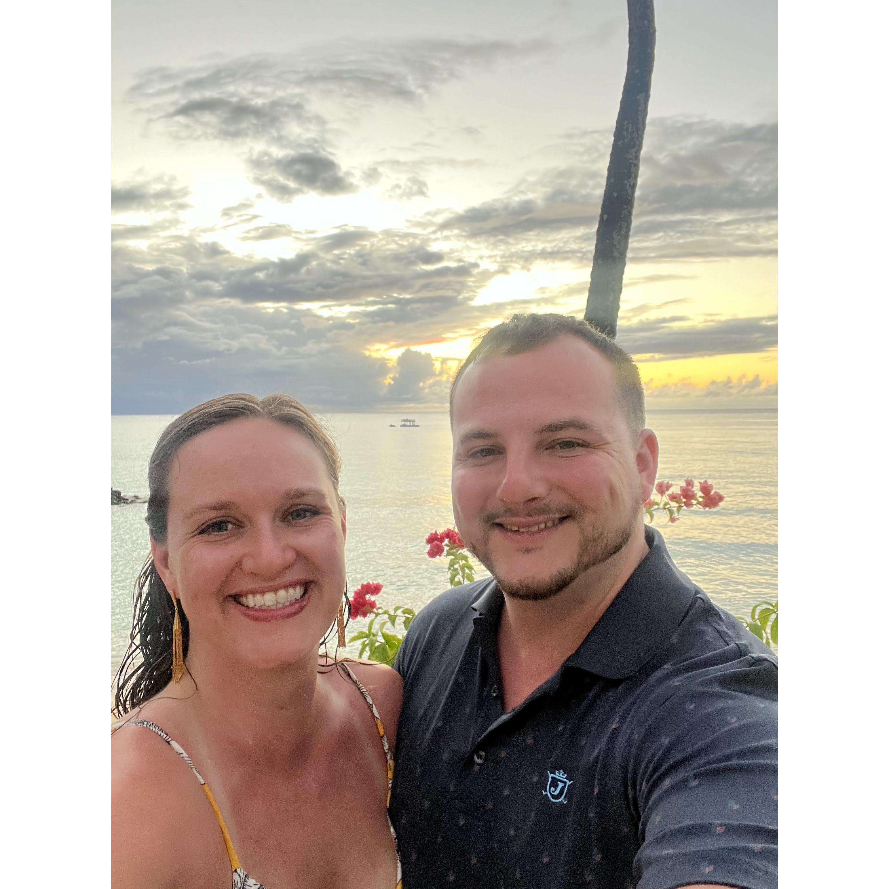 Kate and Travis celebrate the leap year, Feb 29 '24.