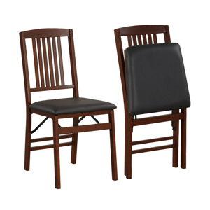 Foldable Upholstered Chairs (set of 4)