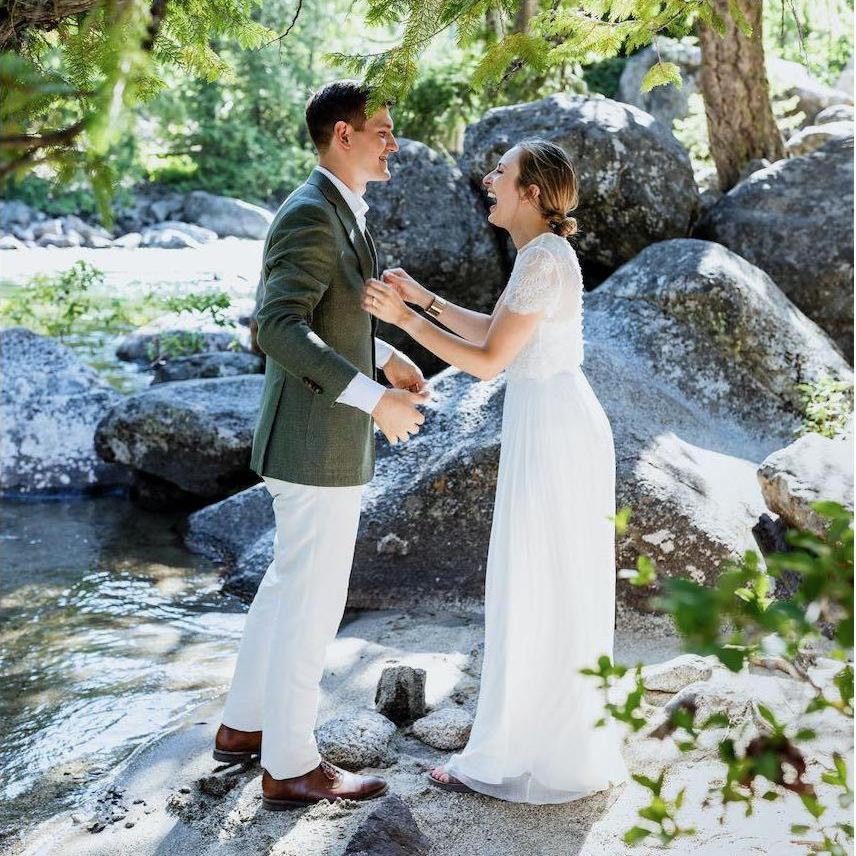 Icicle Creek, where we wrote our vows