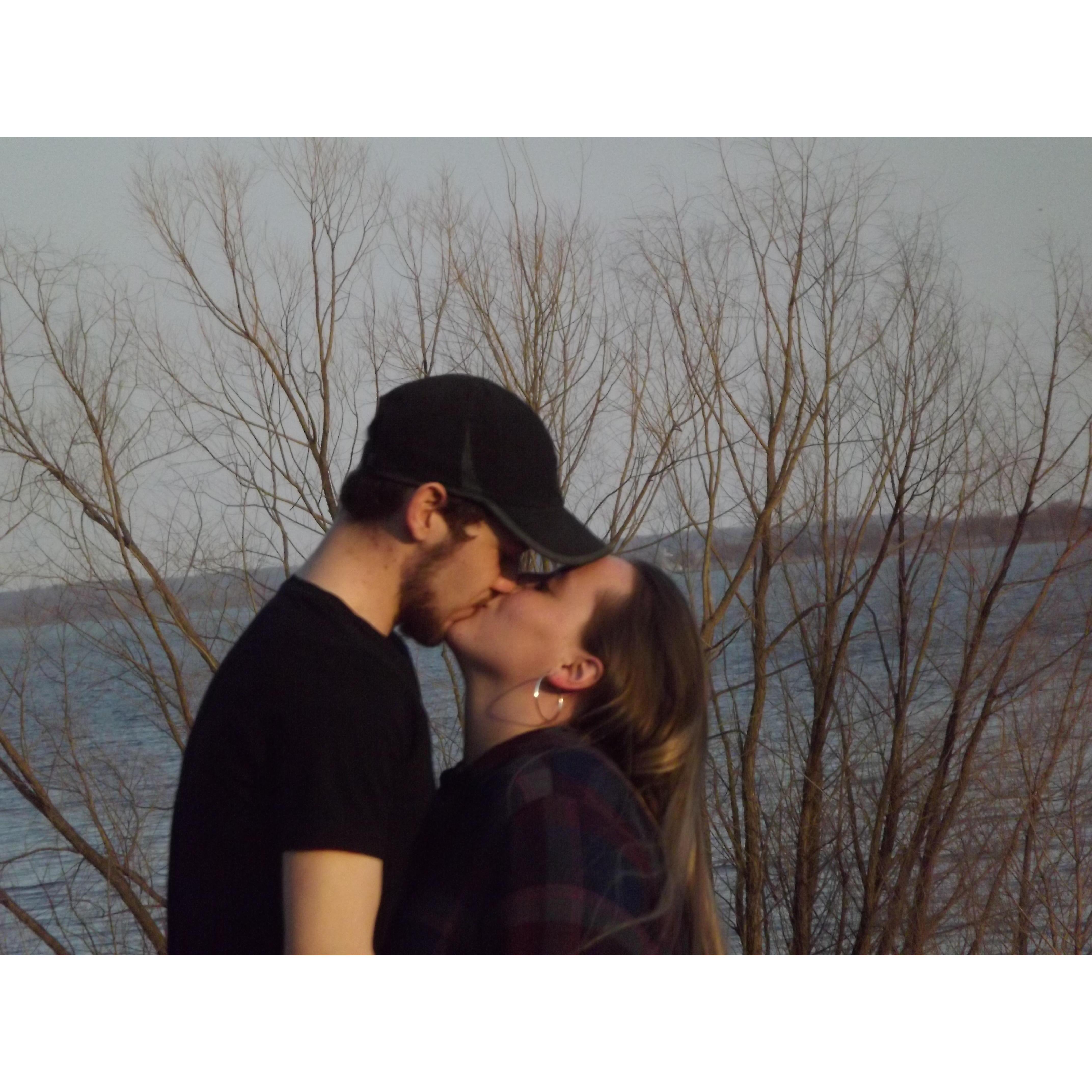 William snapped a few engagement photos, you'd never guess it wasn't professional.