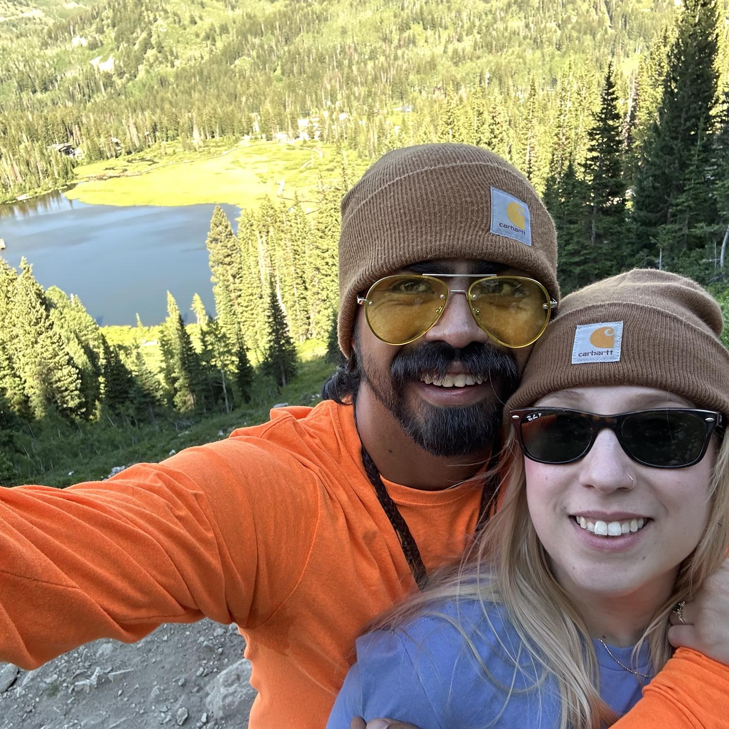 The view from Silver Lake Utah, during our trip out in 2024