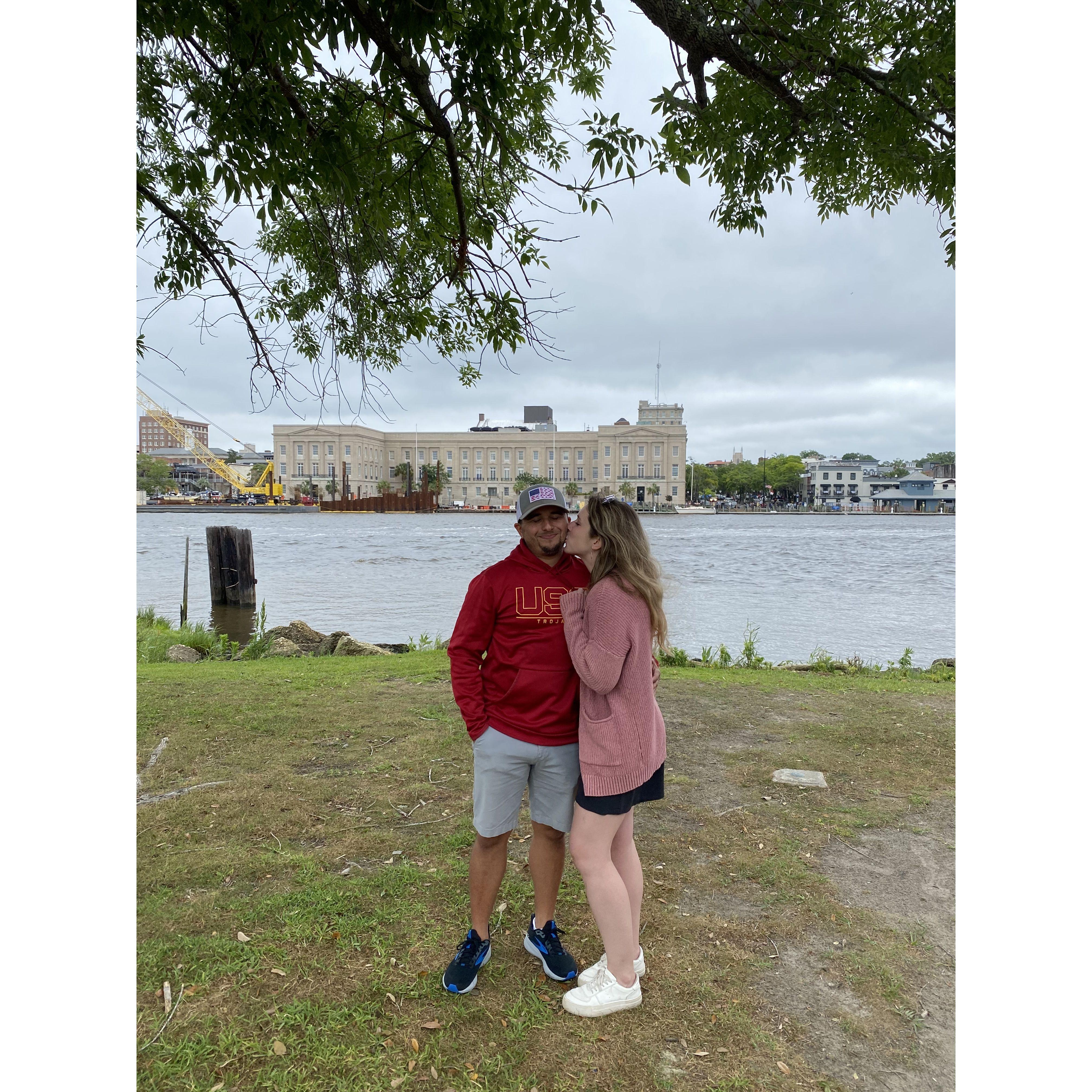Our “spot” in Wilmington, NC
