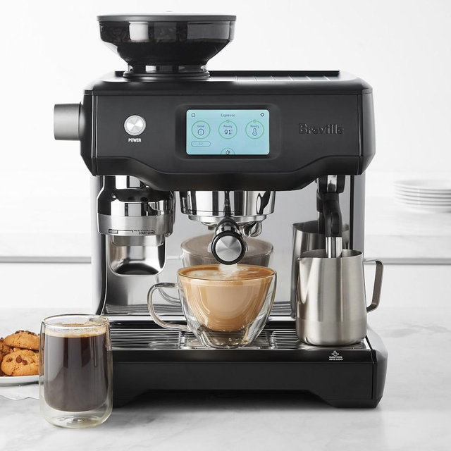 Breville Oracle Touch Espresso Machine, Black Truffle