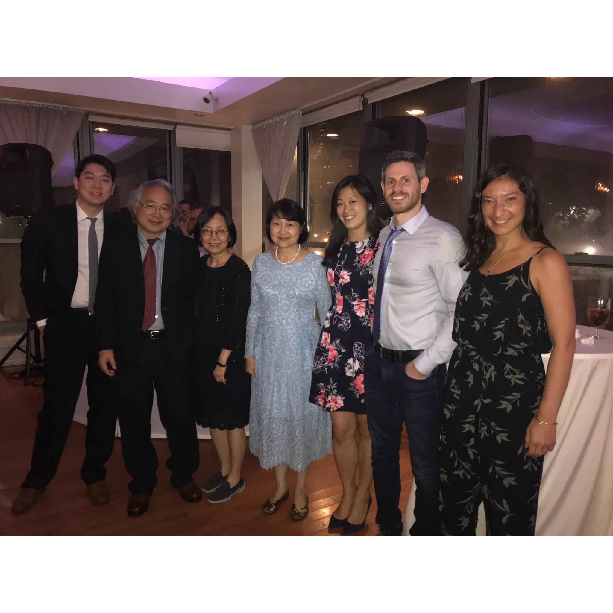 Attending my brother Alex's emergency medicine graduation. June 2018
