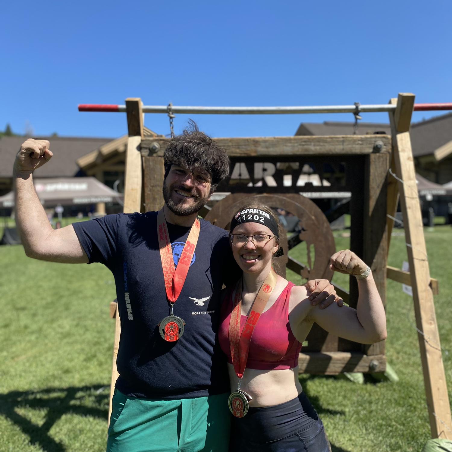 Stuart’s third Spartan!