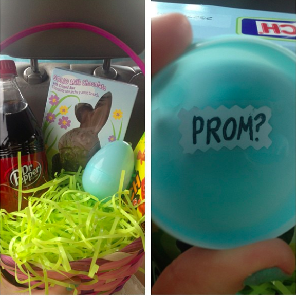 How Robbie asked me to prom on Easter of 2013