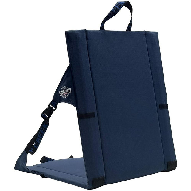Crazy Creek Original LongBack Chair, Portable Chair for Camping and Stadiums, High Density Foam Cushion, Comfortable and Adjustable Back Support, Lightweight and Foldable, Water-Resistant