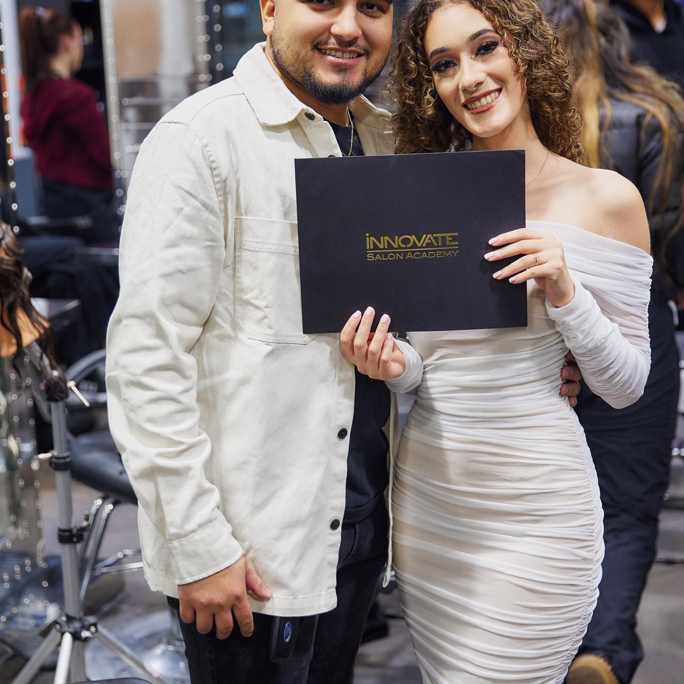 When Ariana graduated esthetician school in 2023