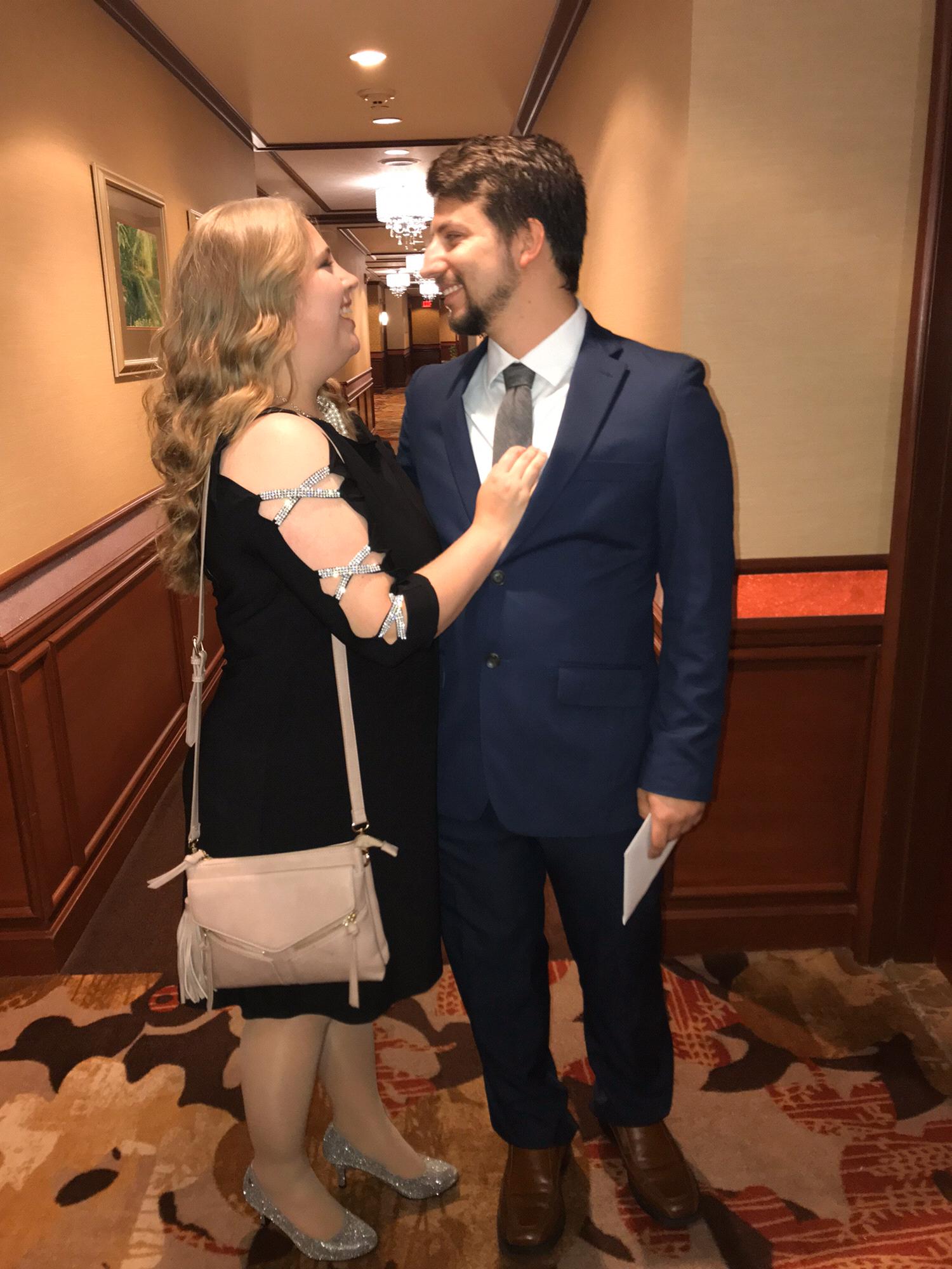 Right before Colin asked me to be his wife!