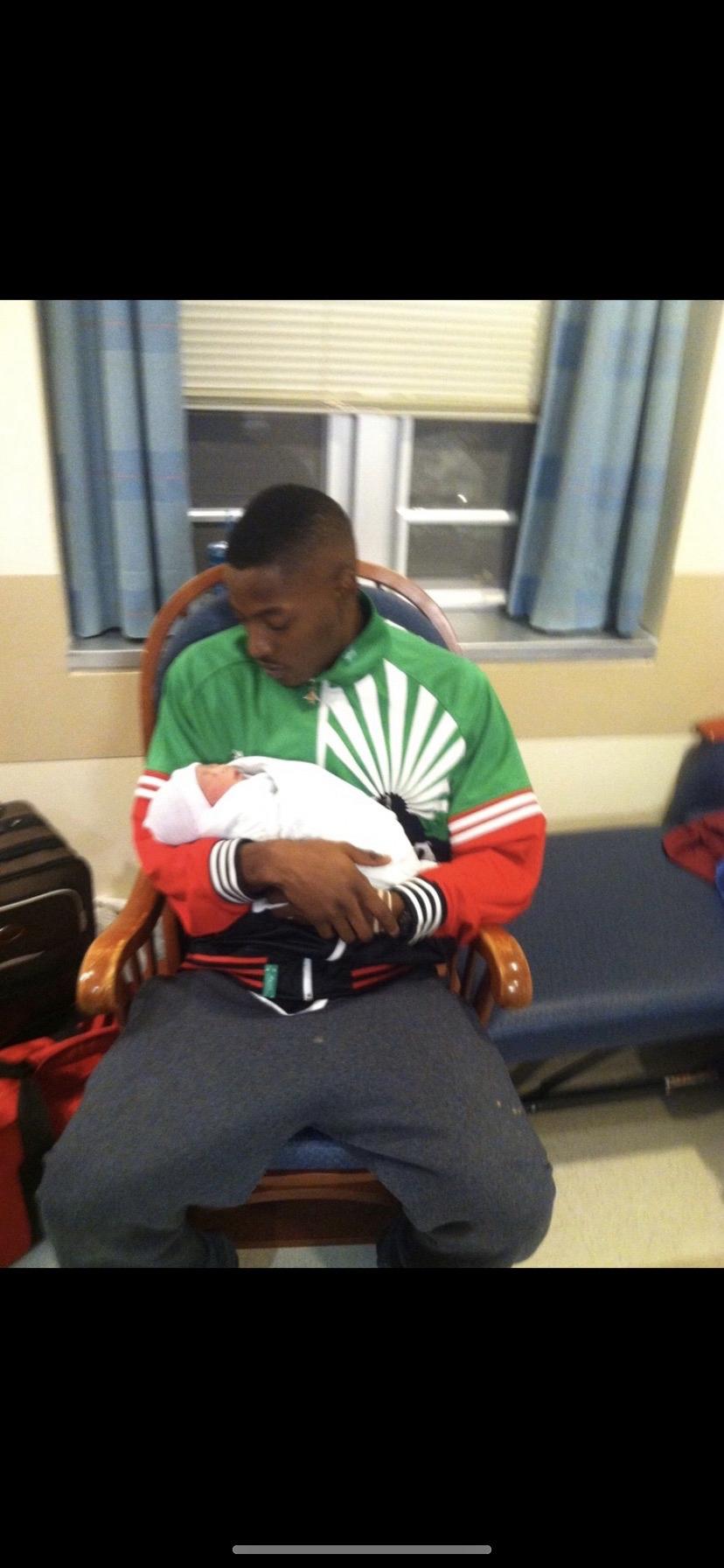 Just like that.. They became parents! 

Princess Harleigh arrived October 17,2013 🤎