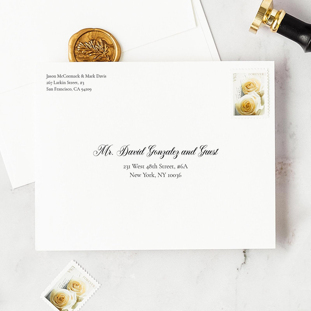 Henderson Type Letterpress | Black | Zola Save The Dates