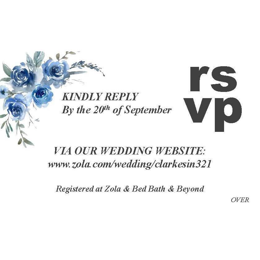 RSVP card