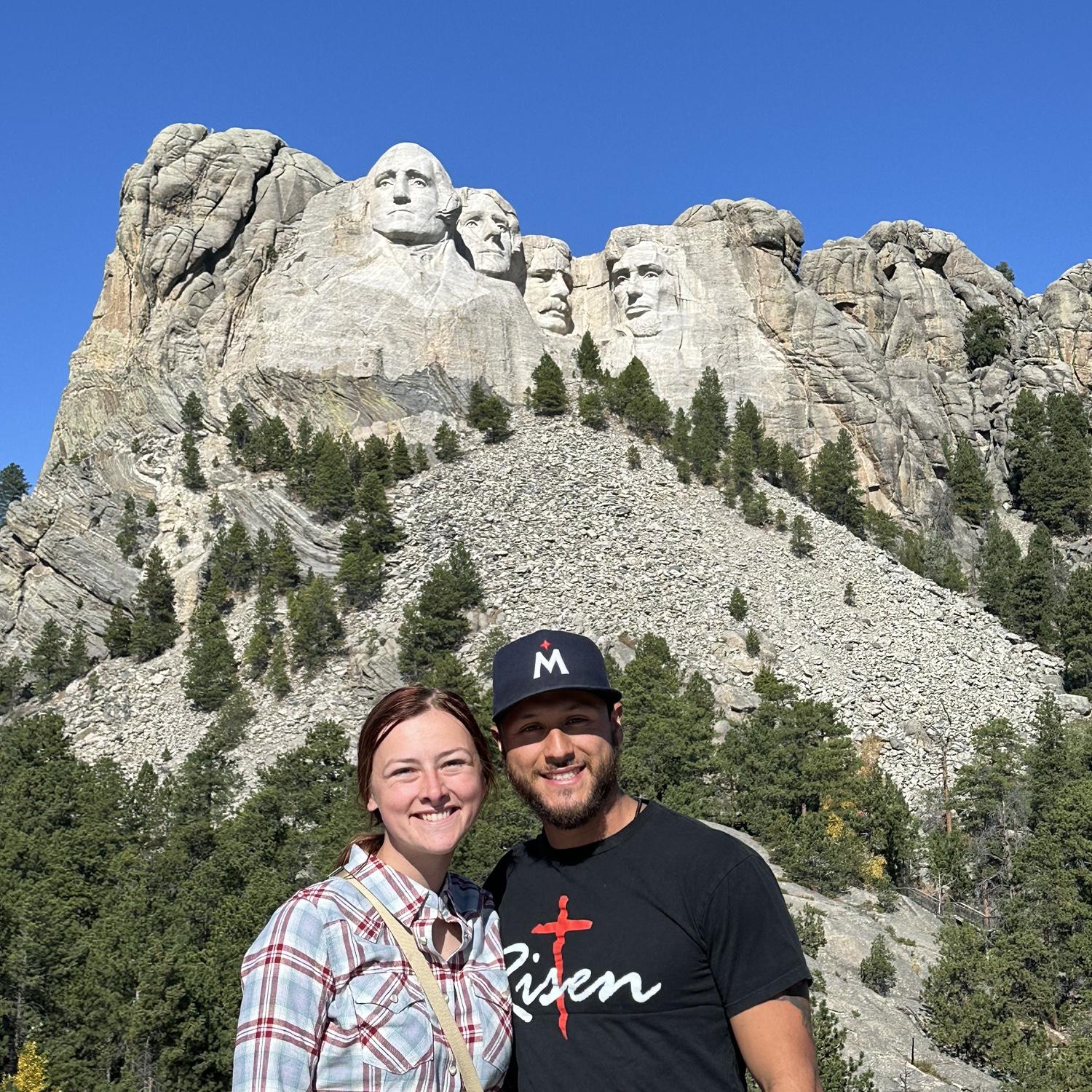 October 3, 2024
Jace and Kiera stopped at Mount Rushmore on their way back home and enjoyed walking the trail. This concluded their western adventure.