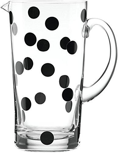 Kate Spade New York 857014 Deco Dot Glass Pitcher