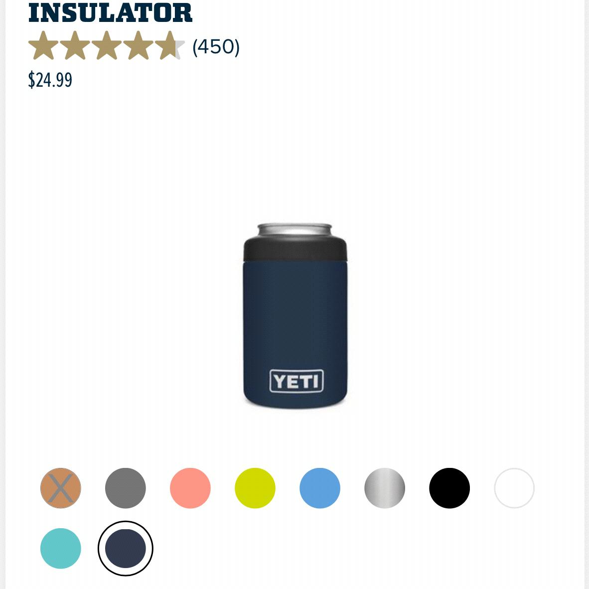 Rambler 12 oz Colster Can Insulator