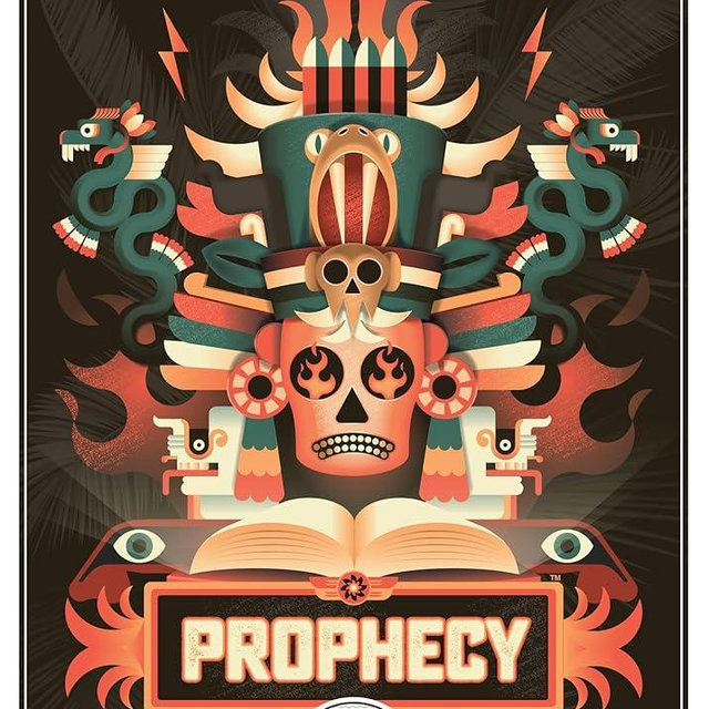 IELLO: Prophecy - Strategic Trick Taking Card Game, Mayan Themed Betting Game, Family Ages 10+, 2-6 Players, 40 Min