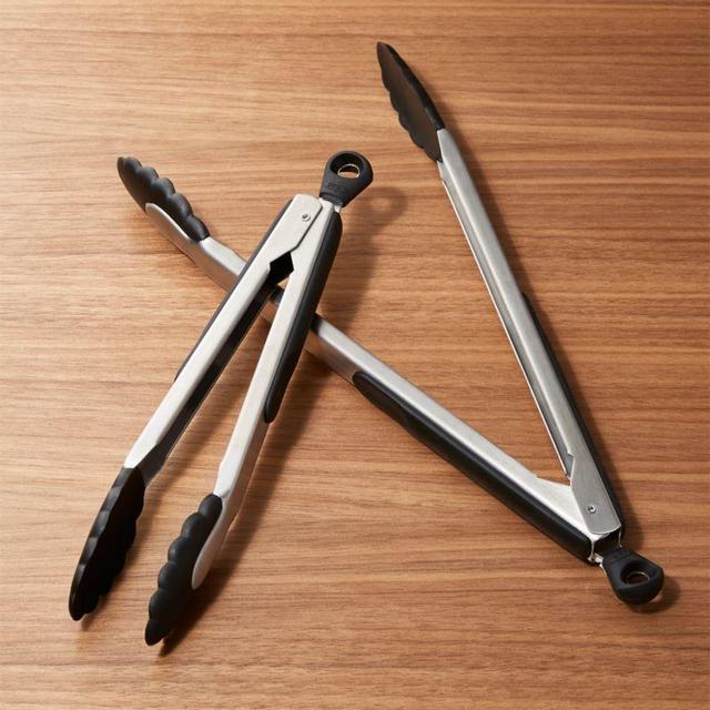 OXO ® Stainless and Nylon Tongs