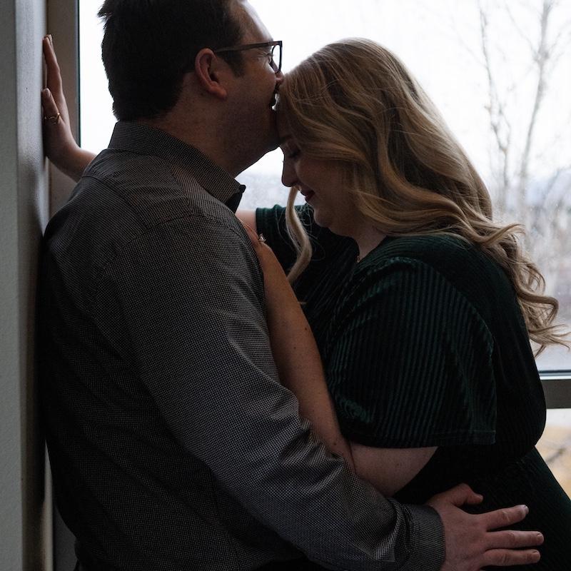 Brad & Amber Dawn engagement photos, photographed by David Calvert, 2025