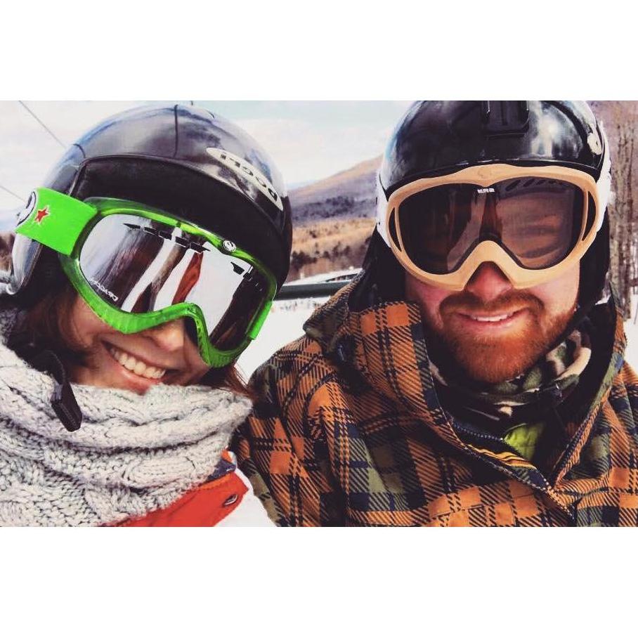 Being ski bunnies together.