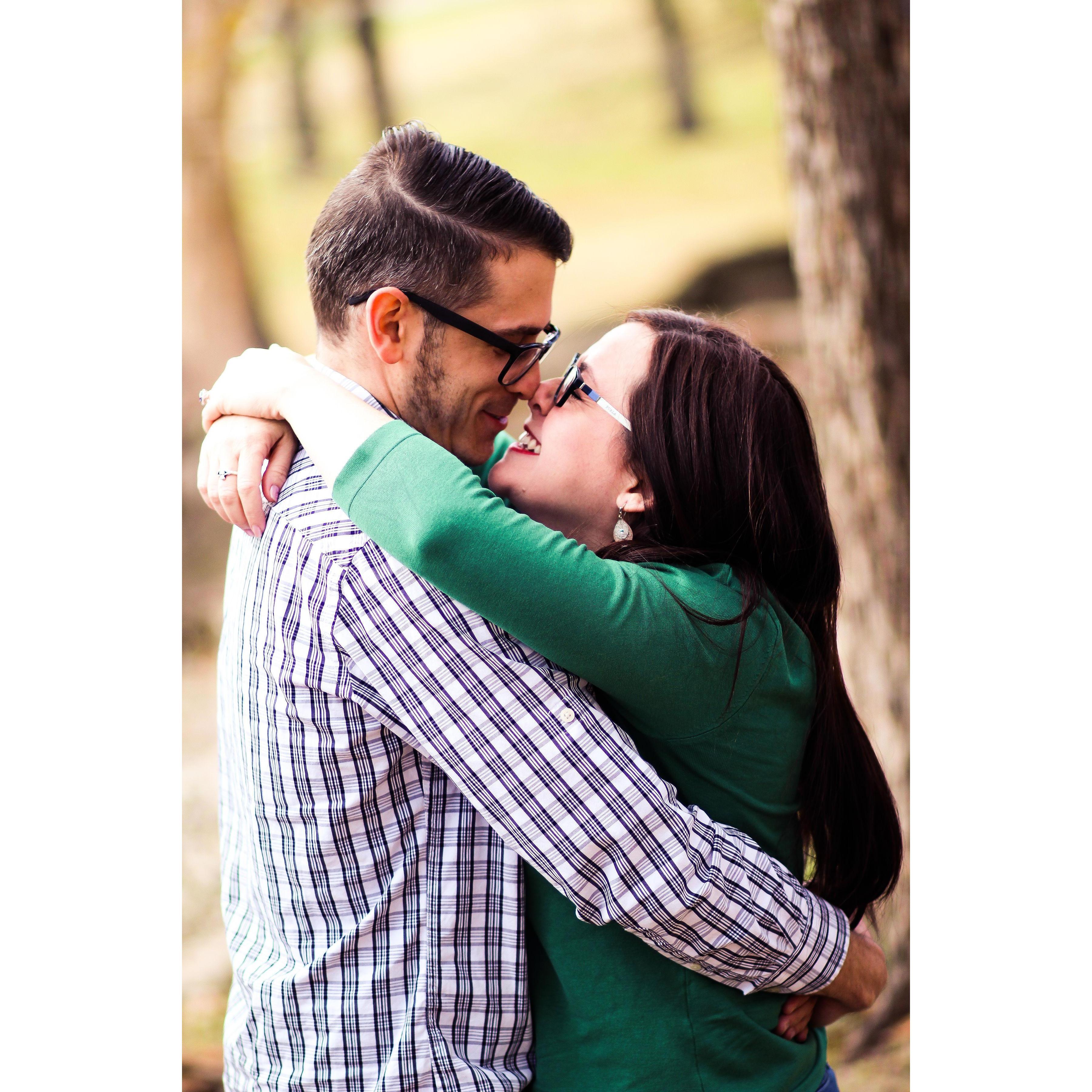 More from our engagement pics at The Little Chapel.