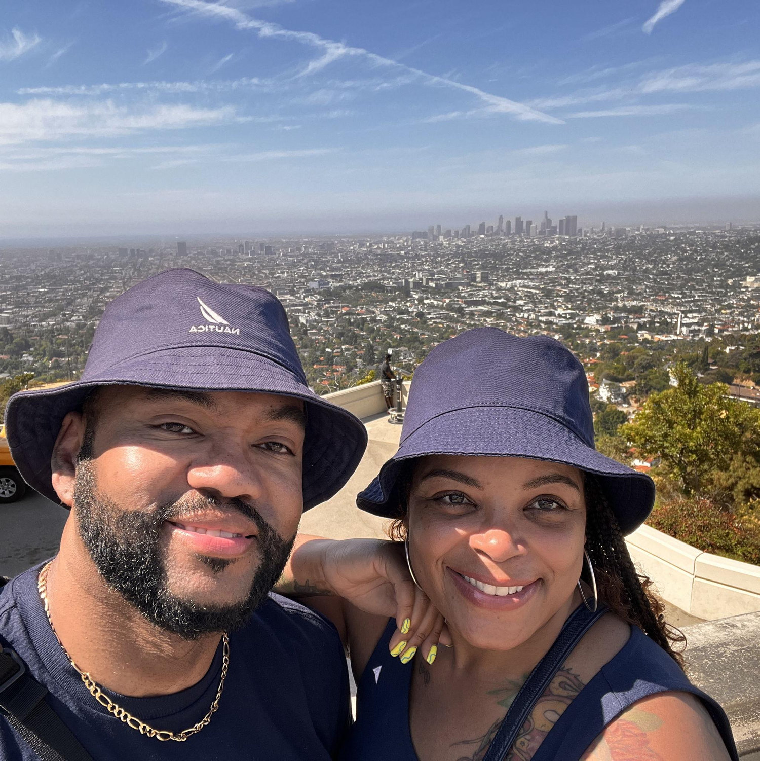 The view of Los Angeles from Griffith Observatory