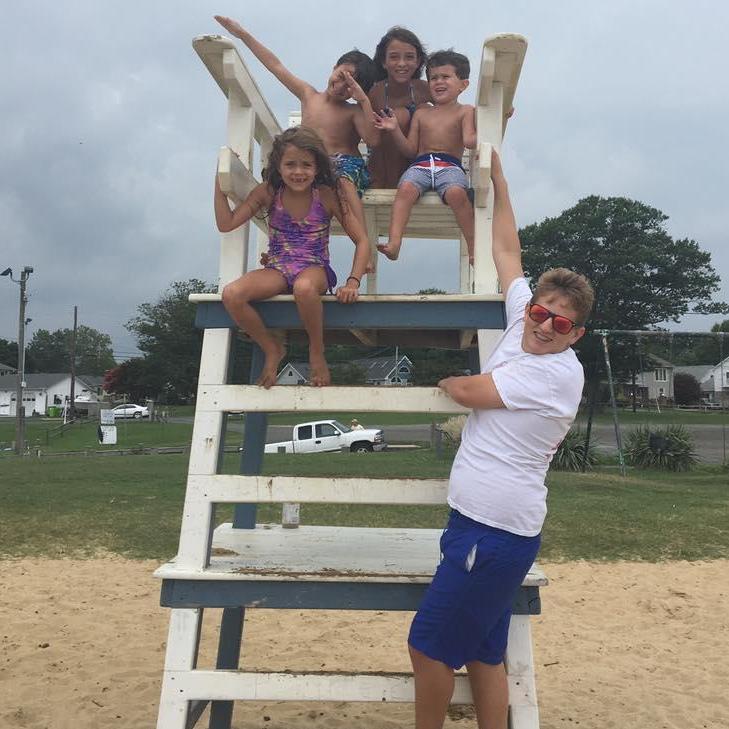 All the kids playing nice :)