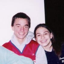 On a school field trip together in 8th grade.