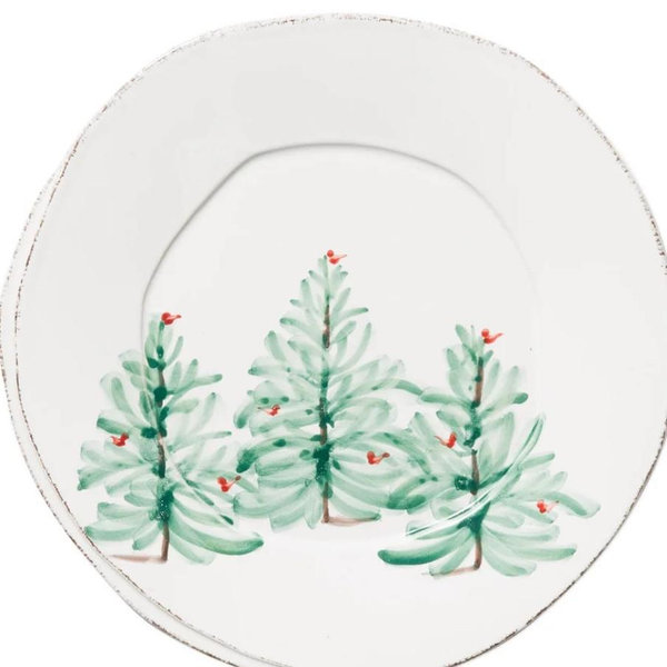 Lastra Holiday European Dinner Plate