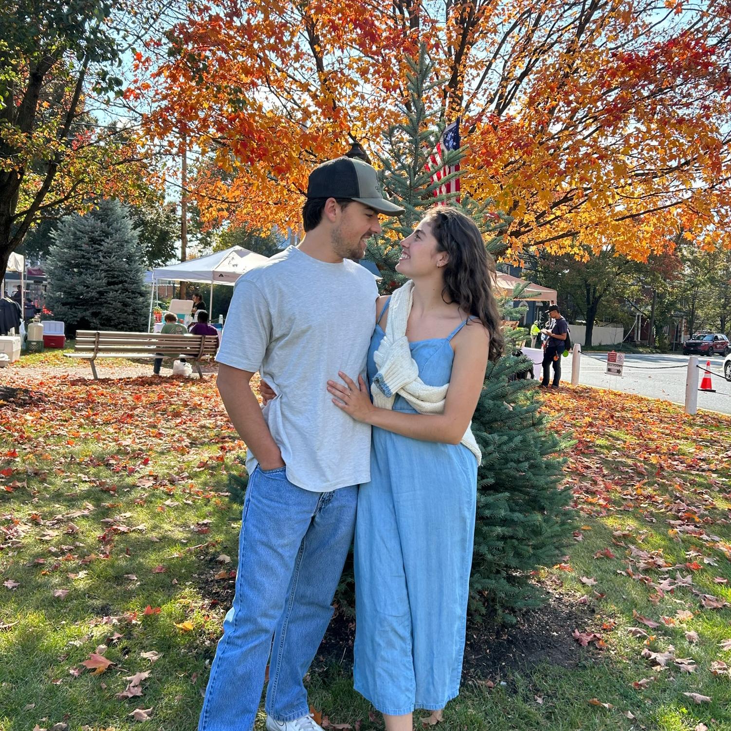 This little town square near where Nadia grew up is where we decided we wanted to get married!!!