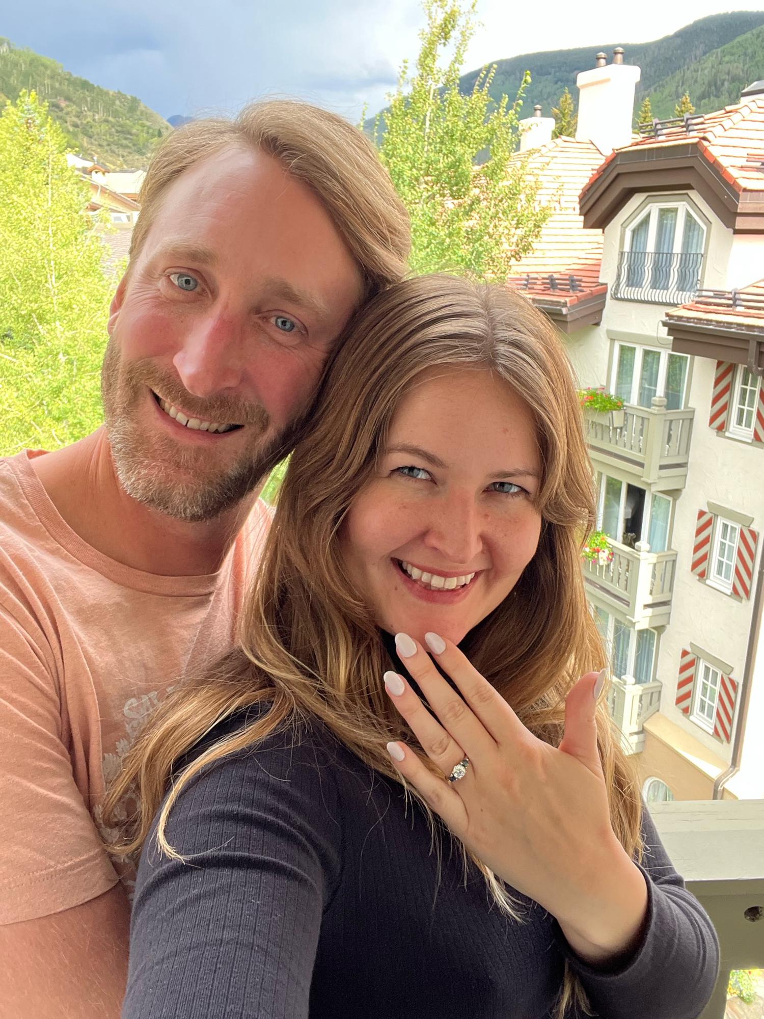 Fiancé-moon in Vail, CO August 2022