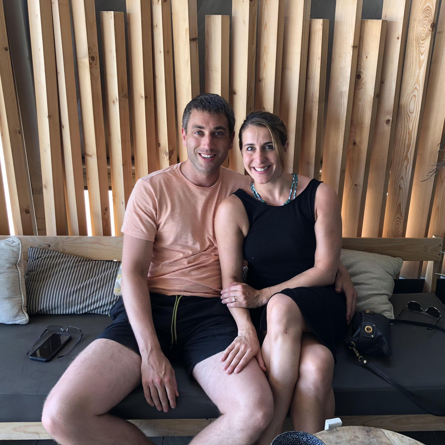 Last breakfast in Barcelona as a newly engaged couple!